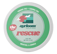 Ayrloom | Rescue | Topical Balm | 1000MG THC : 1000MG CBD | 1:1