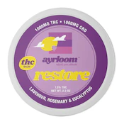 Restore (LRE) (1:1 THC:CBD) 1000mg THC : 1000mg CBD - 2.3oz - Topicals - Ayrloom