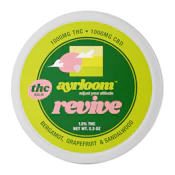 Revive (BGS) (1:1 THC:CBD) 1000mg THC : 1000mg CBD - 2.3oz - Topicals - Ayrloom