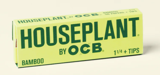 Houseplant by OCB - Bamboo 1 1/4" Rolling Papers + Tips