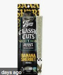 CLAYBOURNE CO. - [CLAYBOURNE] Frosted Flyers Joint - 1g - Banana Sherbet (I)