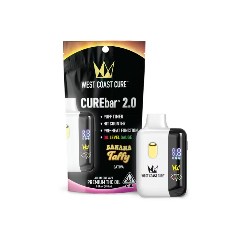 West Coast Cure - Banana Taffy CUREbar 1g