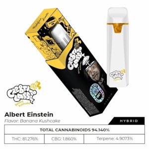 Cre8tive Labs - Cre8tive Labs - Disposable Vape - Live Resin - Hybrid - Banana Kushcake - (1g)