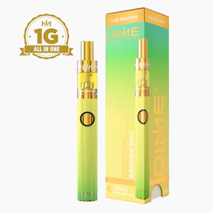 DIME - DIME - Disposable Vape - Live Reserve - Hybrid - Banana Mac - (1g)