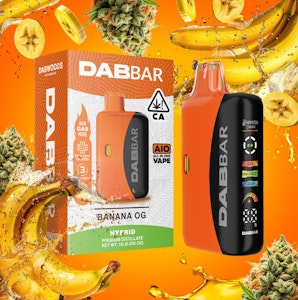 DABWOODS - Dabwoods - Banana OG - 1g All-In-One DabBar
