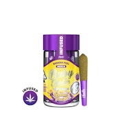 Jeeter Baby |  Banana Peel | Infused Pre-Roll Pack | [2.5g] 5pk | Indica