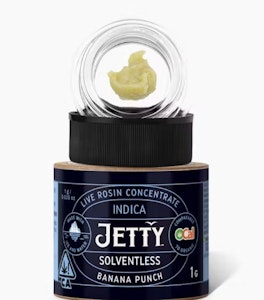 Jetty - Jetty 1g Banana Punch Live Rosin