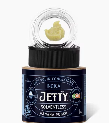 Jetty - Jetty 1g Banana Punch Live Rosin Main Image