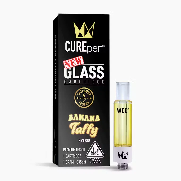 West Coast Cure - West Coast Cure - 510 Cartridge - Hybrid - Banana Taffy - (1g) Main Image