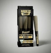 Breeze - Canna Bangers Blackberry Kush Live Resin Pre-Roll .7g 5pk