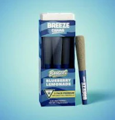 Breeze - Canna Bangers Blueberry Lemonade Live Resin Pre-Roll .7g 5pk