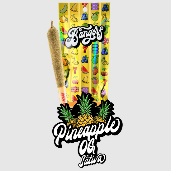 Bangers - Bangers Pineapple OG single infused preroll (S) 1.2g Main Image