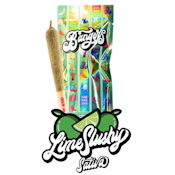 Bangers Lime Slushy single infused preroll (S) 1.2g