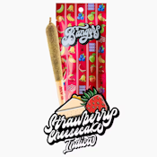 Bangers Strawberry Cheesecake single infused preroll (I) 1.2g