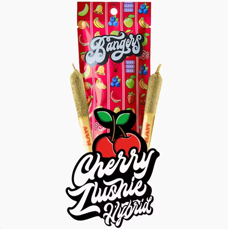 Bangers - Bangers Cherry Zlushie 2 pack infused prerolls (H) 1.2g Main Image
