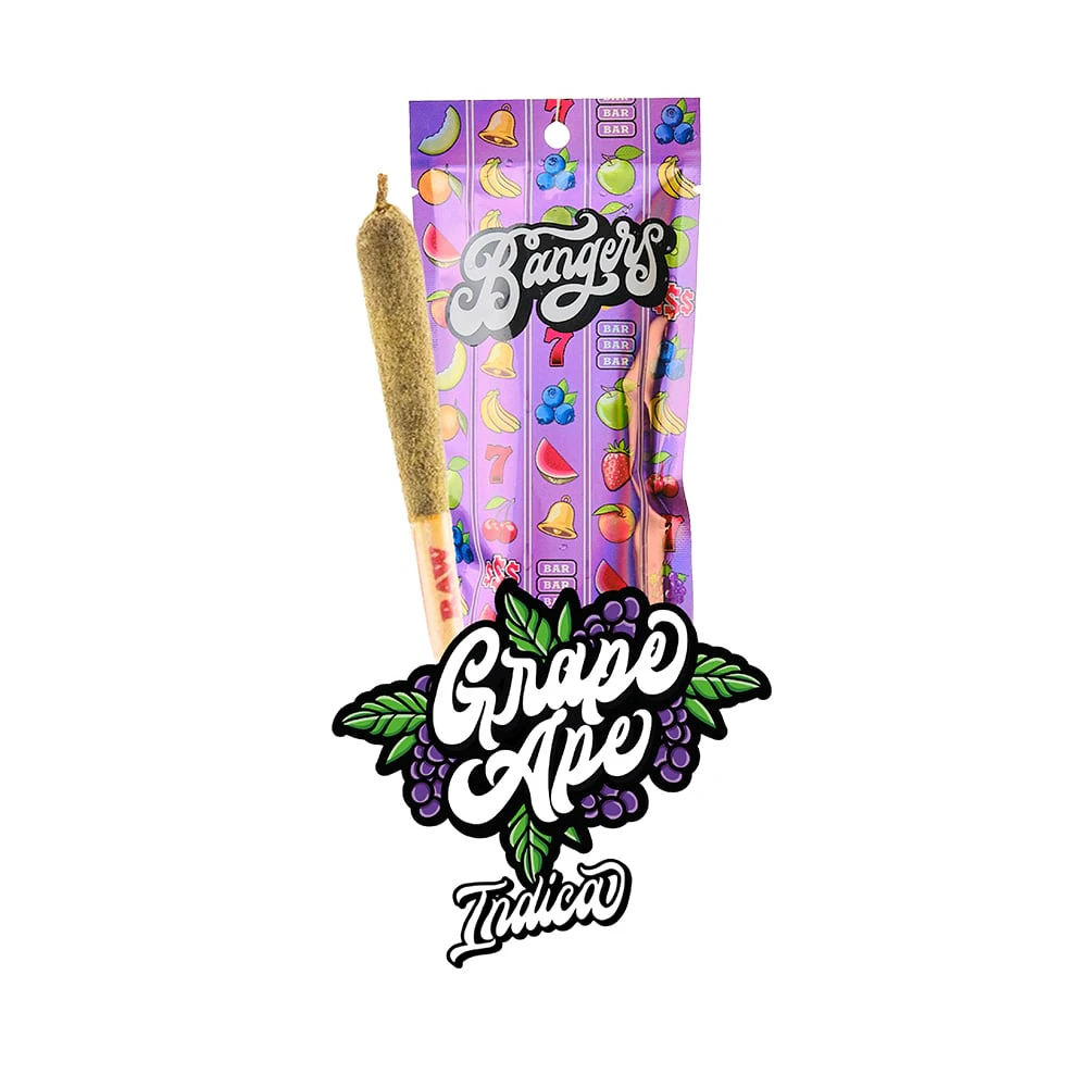 Bangers - BANGERS | GRAPE APE - INFUSED | PREROLL | 1.2G Main Image