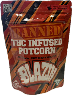 Banned Edible Co - BANNED - Blazin Potcorn 200mg Main Image