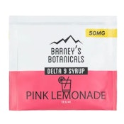 Barneys Botanicals Delta 9 Syrup Pink Lemonade 50 mg Single Pack