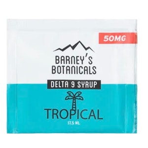 Barney's Botanicals - Barneys Botanicals Delta 9 Syrup Tropical 50 mg Single Pack