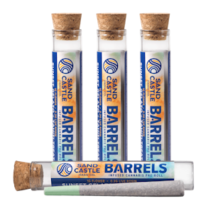 Sand Castle Hash Company - Sand Castle Hash Company Barrels Apple Fritter x Cinnamon Milk 1g Infused Pre-Roll