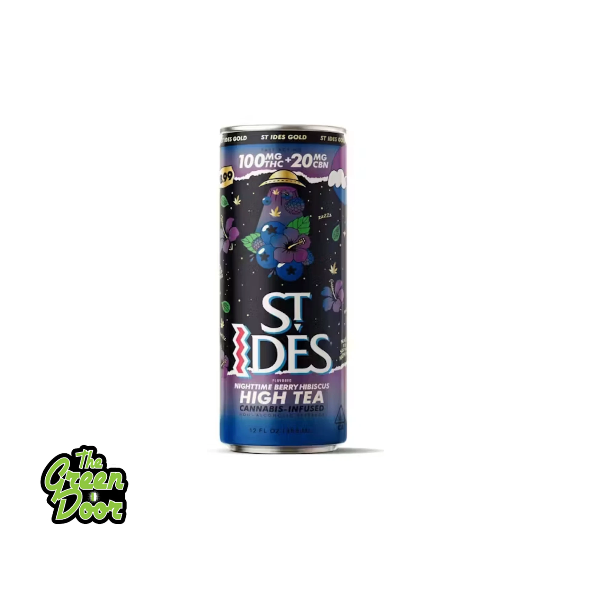 ST IDES - ST IDES - High Tea Berry Hibiscus Nighttime 20mg CBN - 100mg Main Image