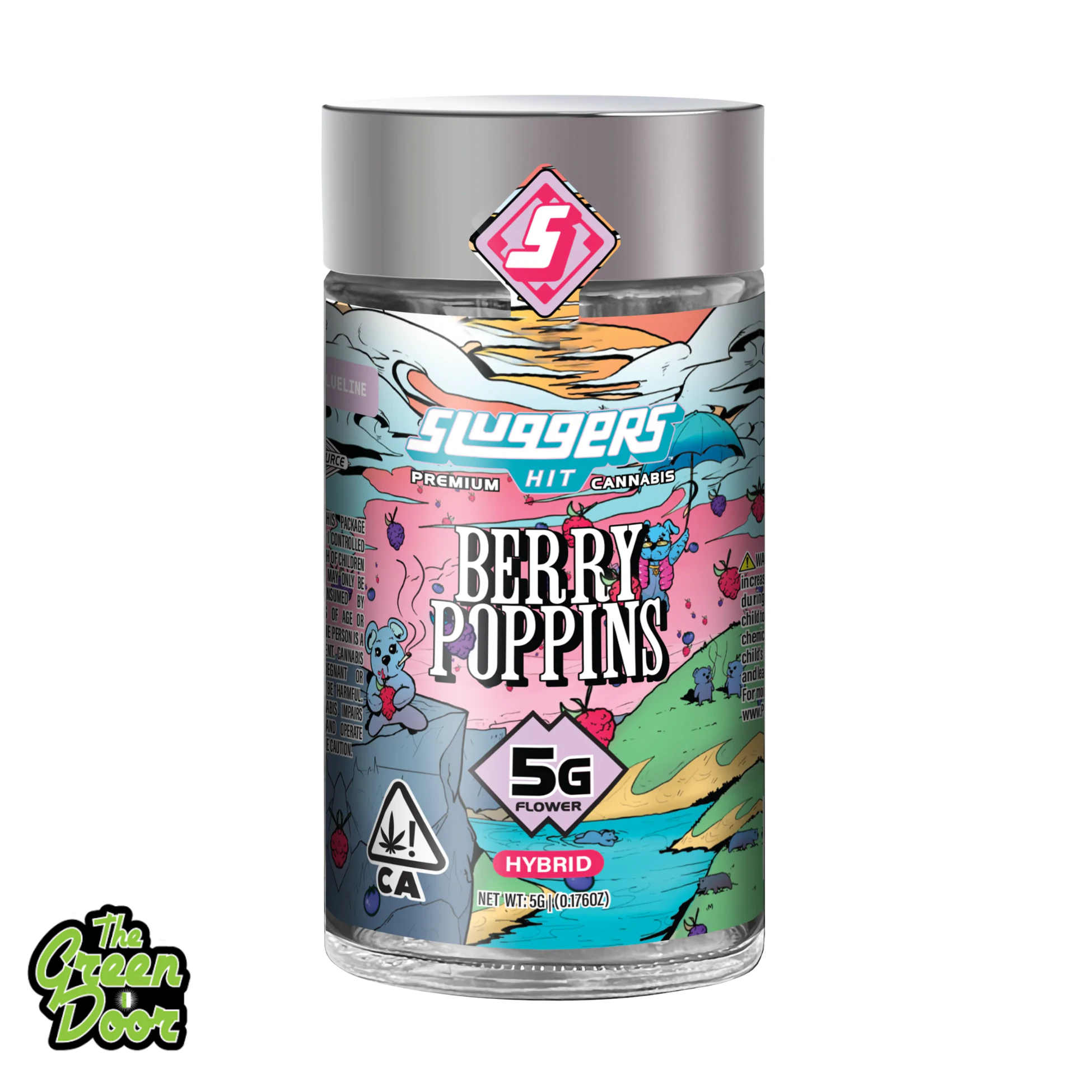 Sluggers Hit - SLUGGERS - Berry Poppins - Flower - 5g*** Main Image