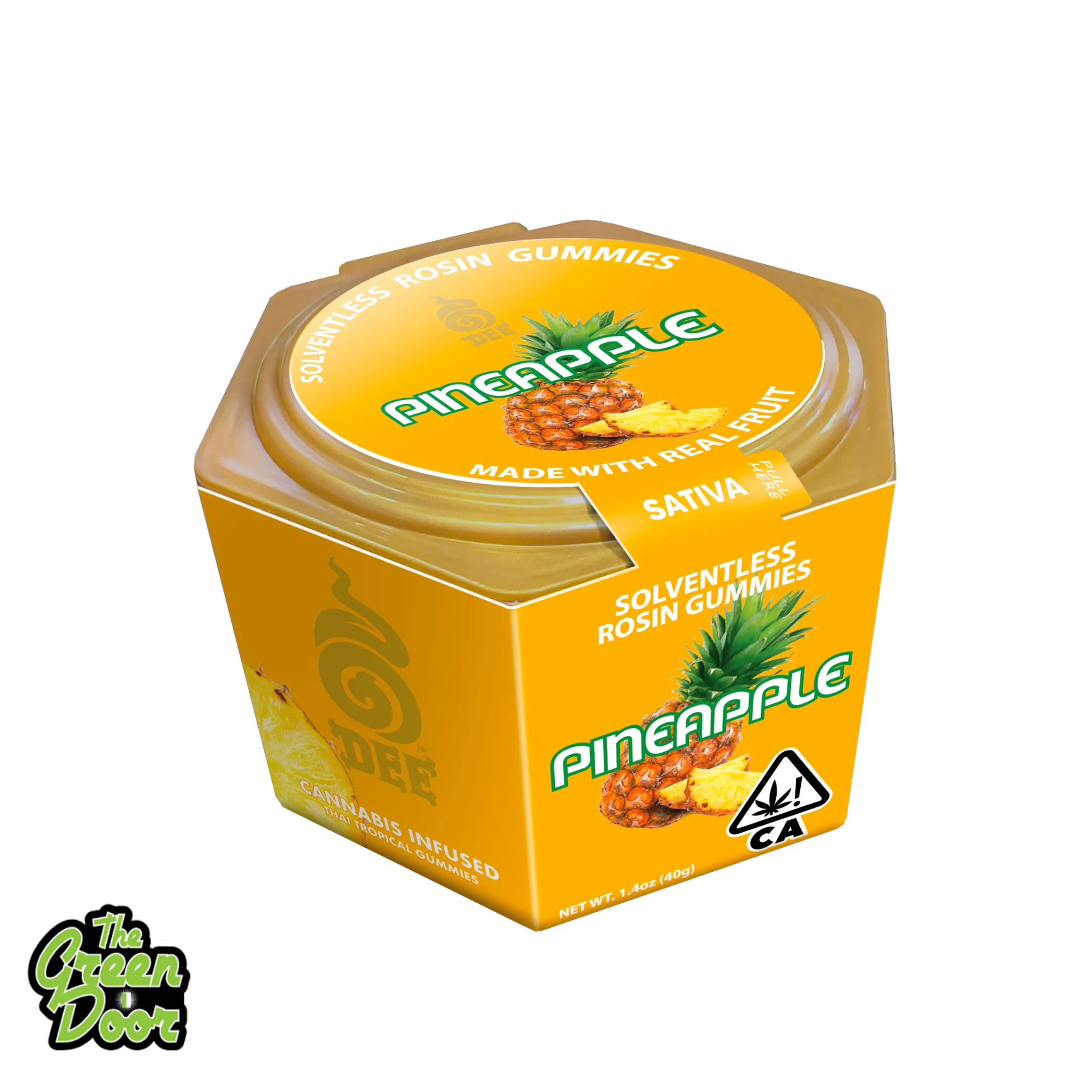 Dee Thai - Dee Thai - Energy Pineapple - Gummies - 100mg Main Image