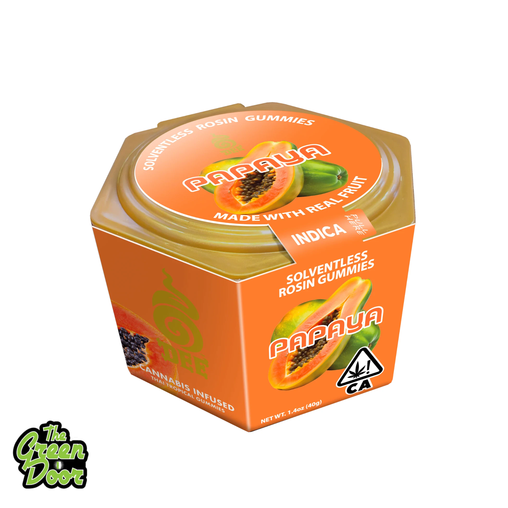 Dee Thai - Dee Thai - Restore - Papaya - Gummies - 100mg Main Image