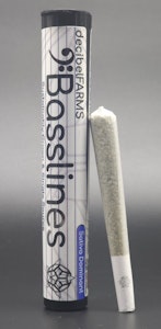 DECIBEL FARMS - Banana Poison #7, Basslines, Infused Preroll, 1g