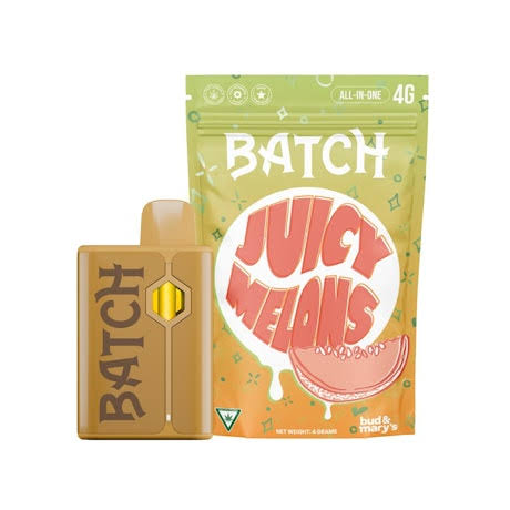 Batch - Juicy Melons 4g AIO Disposabale
