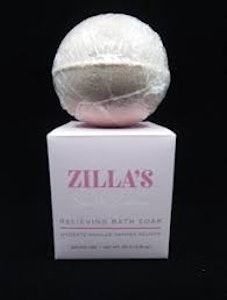 Zilla's - Zilla's - Bulgarian Rose Natural & Vegan 500mg CBD Bath Bomb