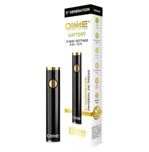 DIME INDUSTRIES - Dime - 510 Thread Battery (5th Generation) - Black