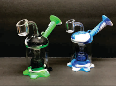 TIGER BY DESIGN - Battlestar Silicone/Glass Dab Rig
