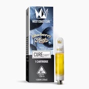 WEST COAST CURE: Blueberry Kush CUREpen Distillate Cart 1g (I)