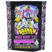 Mixed Berry 100mg 10Pk Live Resin Gummies - Shaman Extracts