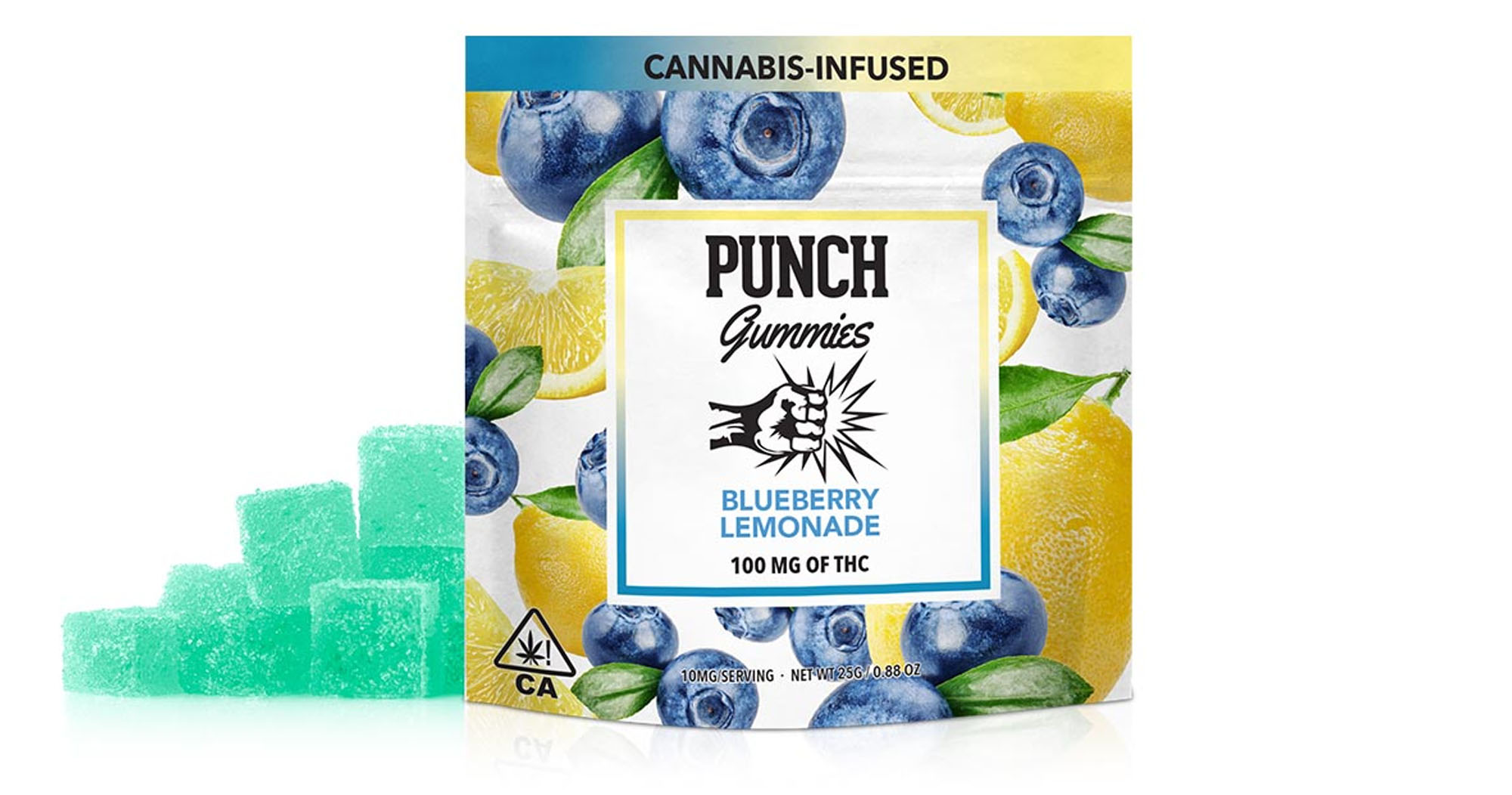 Blueberry Lemonade Gummies - 100mg