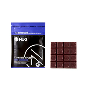 Nug Brands - 100mg THC NUG Dark Chocolate Bar