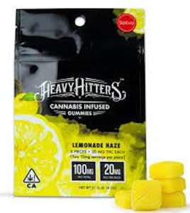 HEAVY HITTERS - Lemonade Haze Gummies - 100mg (S) - Heavy Hitters