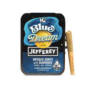 WEST COAST CURE - WCC Jefferey - Infused 5pk Prerolls - Blue Dream 45%