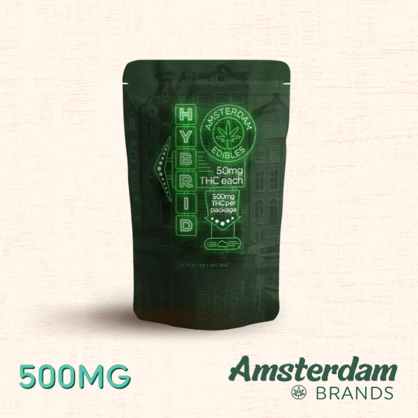 AMSTERDAM EDIBLES - AMSTERDAM EDIBLES | HYBRID 500MG Main Image