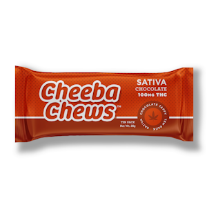 Cheeba Chews - Sativa Chocolate Taffy 10-Pack 100mg