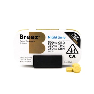 BREEZ - Breez Extra Strength Nighttime 2:1:1 Tablets