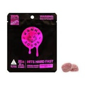 [Kanha] Solventless Live Rosin Gummies - 100mg - Sour Berry Bliss (I)