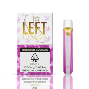LEFT COAST - Monster Cookies - Pod - 1g (I) - Left Coast