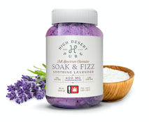 Soothing Lavender Soak & Fizz Salts, 16oz