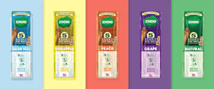 ENDO - - ENDO Organic Hemp Wraps 5pk - Russian Cream