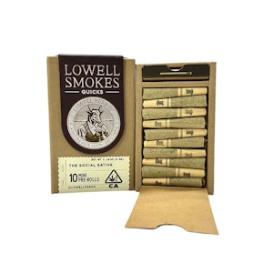 Quicks Pack: The Social Sativa (10 mini Prerolls) 3.5g