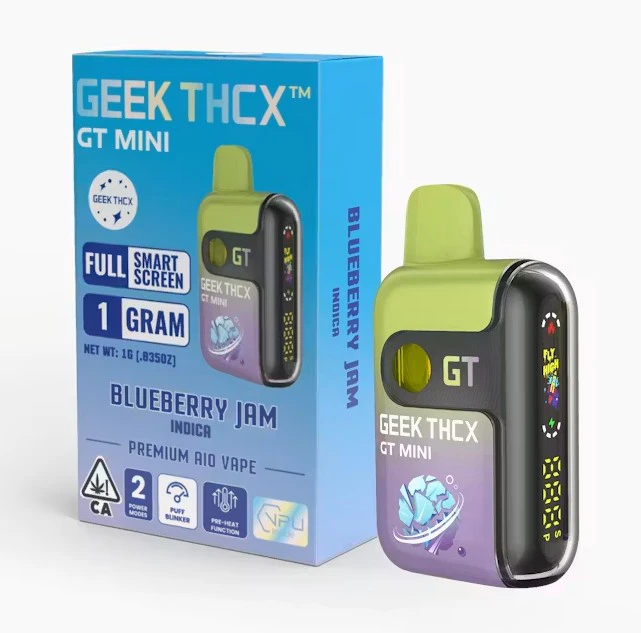 Geek Thcx - GEEK THCX | Blueberry Jam | Disposable | 1g Main Image