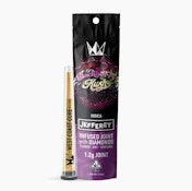 West Coast Cure - Jefferey Pre Roll - Diamond Infused - Indica - Blackberry Kush - (1.2g Total)