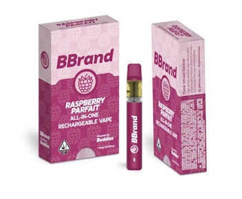 Raspberry Parfait | BBrand 1g Disposable | Buddies